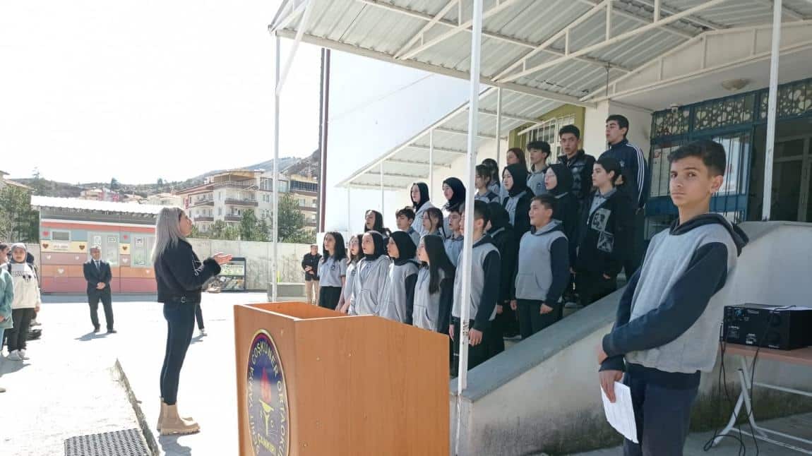 Okulumuzda 18 Mart Çanakkale Zaferi ve Şehitleri Anma Günü